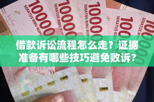 济南借款诉讼流程怎么走？证据准备有哪些技巧避免败诉？