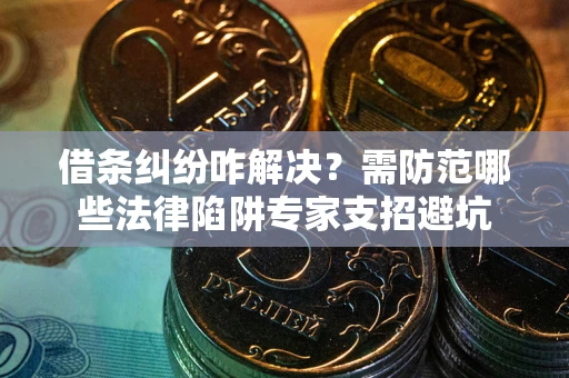 济南借条纠纷咋解决？需防范哪些法律陷阱专家支招避坑
