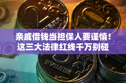 济南亲戚借钱当担保人要谨慎！这三大法律红线千万别碰