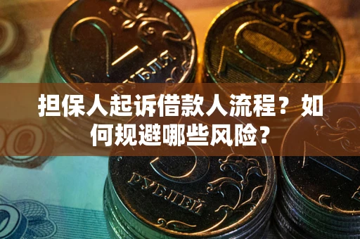 济南担保人起诉借款人流程？如何规避哪些风险？