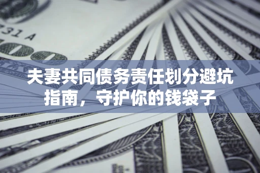 济南夫妻共同债务责任划分避坑指南，守护你的钱袋子