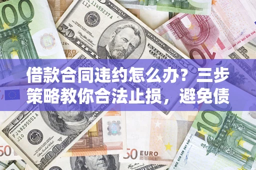 济南借款合同违约怎么办？三步策略教你合法止损，避免债务危机升级