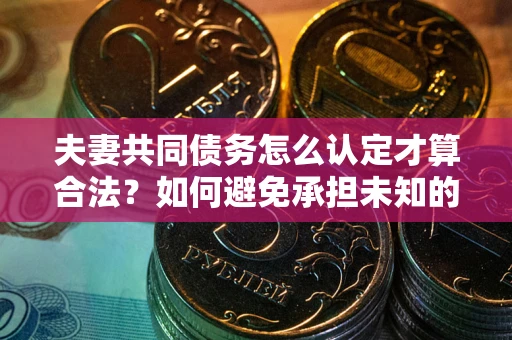 济南夫妻共同债务怎么认定才算合法？如何避免承担未知的债务风险？